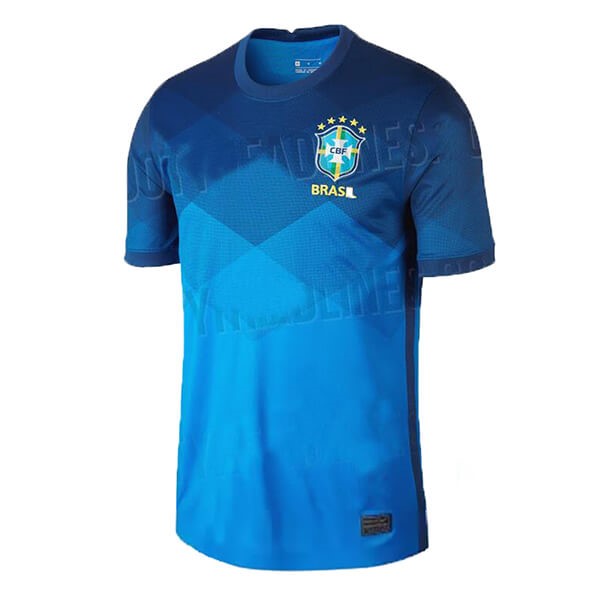 Tailandia Camiseta Brasil Segunda equipación 2020 Azul